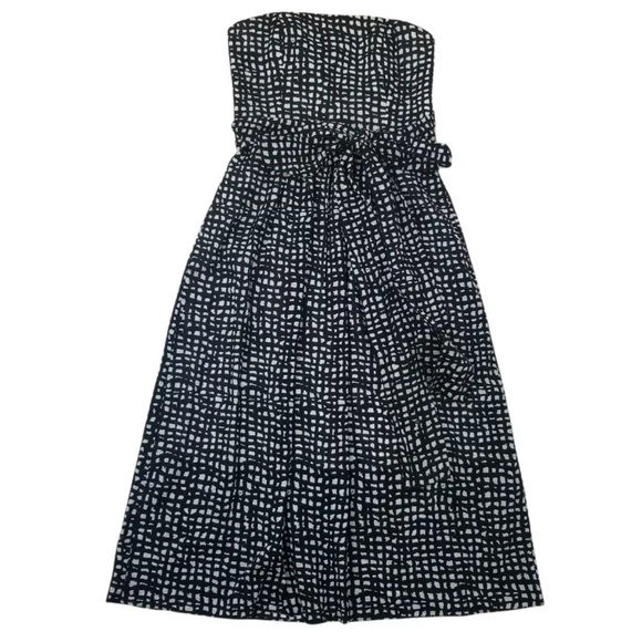 4.Collective Barcelona Dress, Black Checkered,Sleeveless Midi Dress Size 10 NWT - Picture 6 of 10